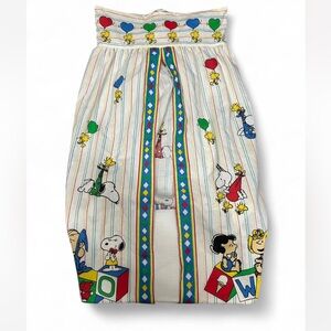 Vintage 70’s-80’s Peanuts Snoopy & Woodstock cotton BR Clothes Hanger Diaper Bag